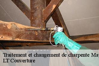 Traitement et changement de charpente 53 Mayenne  AS Rénovation