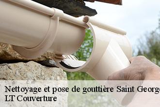 Nettoyage et pose de gouttière  saint-georges-le-flechard-53480 LT Couverture