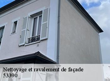 Nettoyage et ravalement de façade  53390