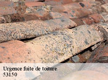 Urgence fuite de toiture 53150
