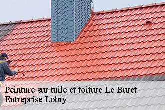 Peinture sur tuile et toiture le-buret-53170 AS Rénovation