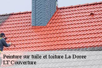 Peinture sur tuile et toiture  la-doree-53190 Lobry Couverture 53